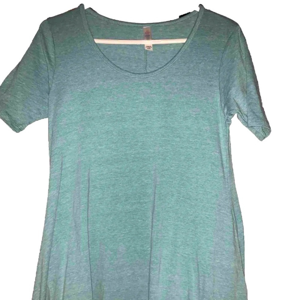 Women’s Lularoe tunic shirt blouse size xxs teal